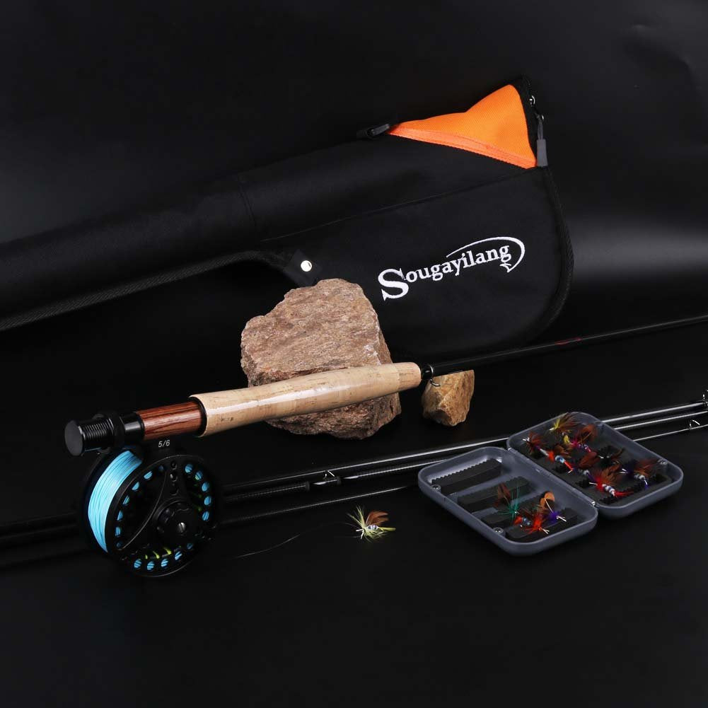 6F fly line included in the Sougayilang combo