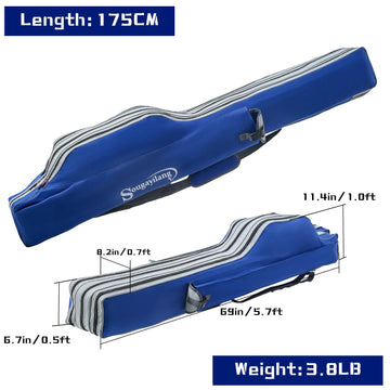 Sougayilang 800D polyester oxford fabric detail—durable and abrasion-resistant.