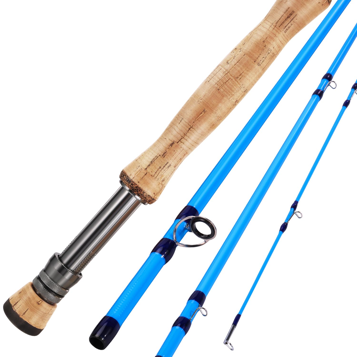 Sougayilang 9ft cork-handle rod highlights secure grip for all-day casting comfort