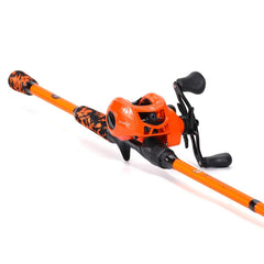 Sougayilang baitcast-spinning reel combo angled view illustrates a versatile travel-ready setup for bass.