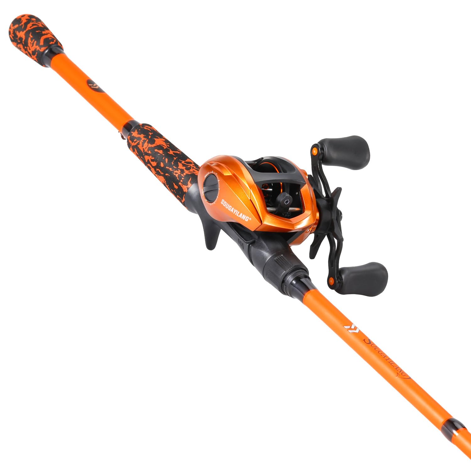 Sougayilang baitcasting reel close up for smooth operation and precise casts