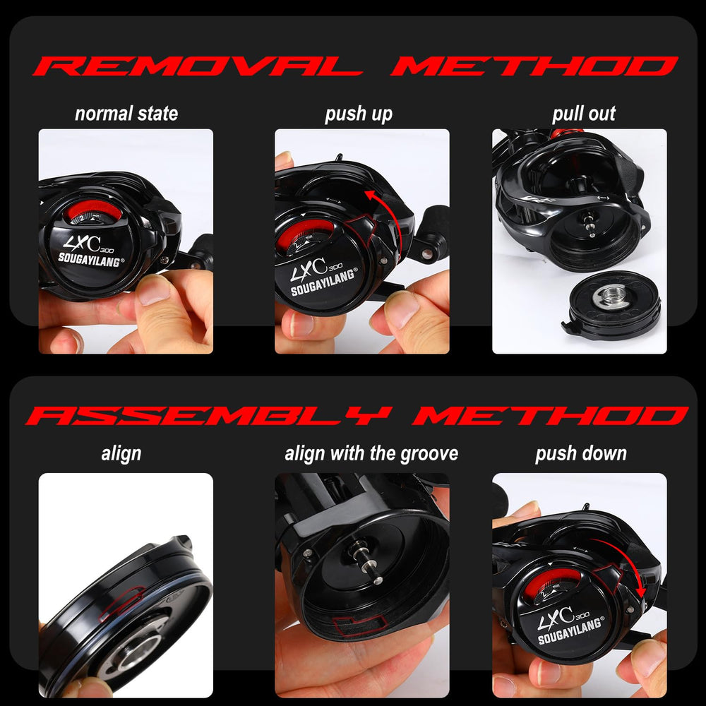 Smart Drag Clicker system on Sougayilang 300 Red Left-Handed