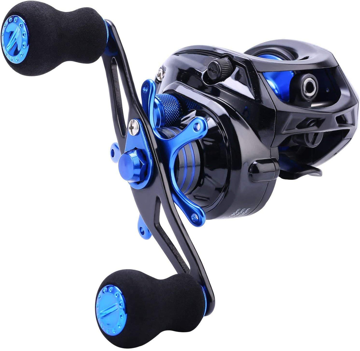 Sougayilang baitcasting reel with right-hand handle enables smooth retrieves and precise control