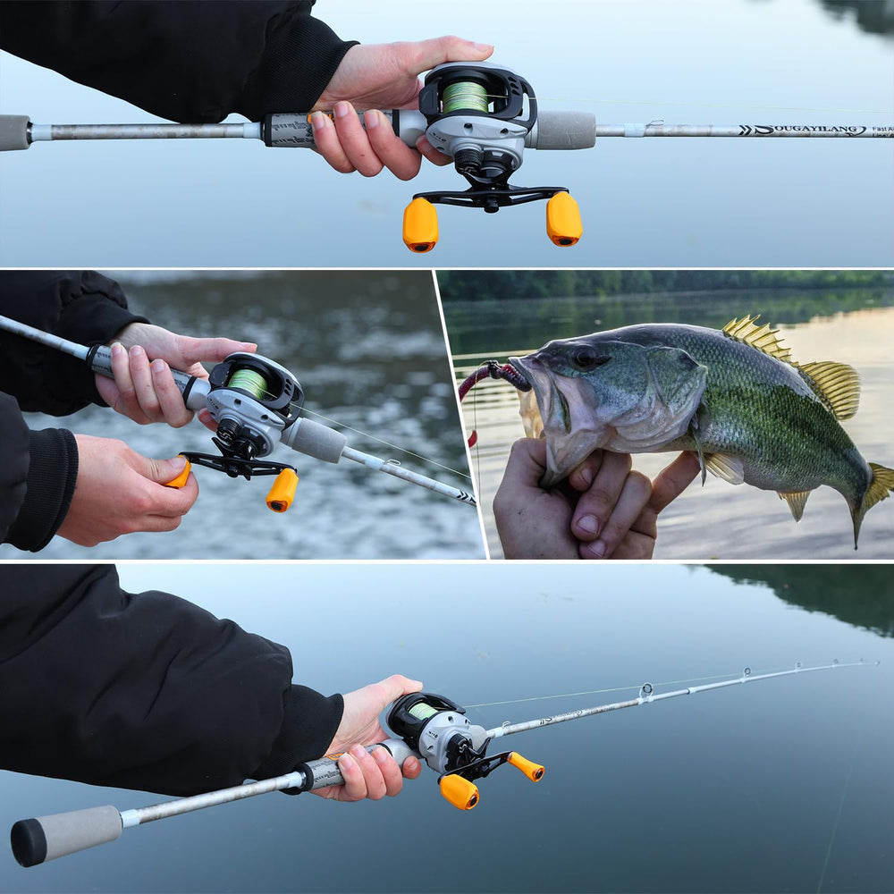 Sougayilang bass freshwater rod use shows versatility for bass and panfish.