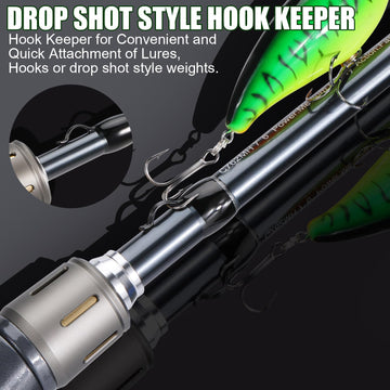 Sougayilang BD drag system close-up shows strong 19 lb capacity.