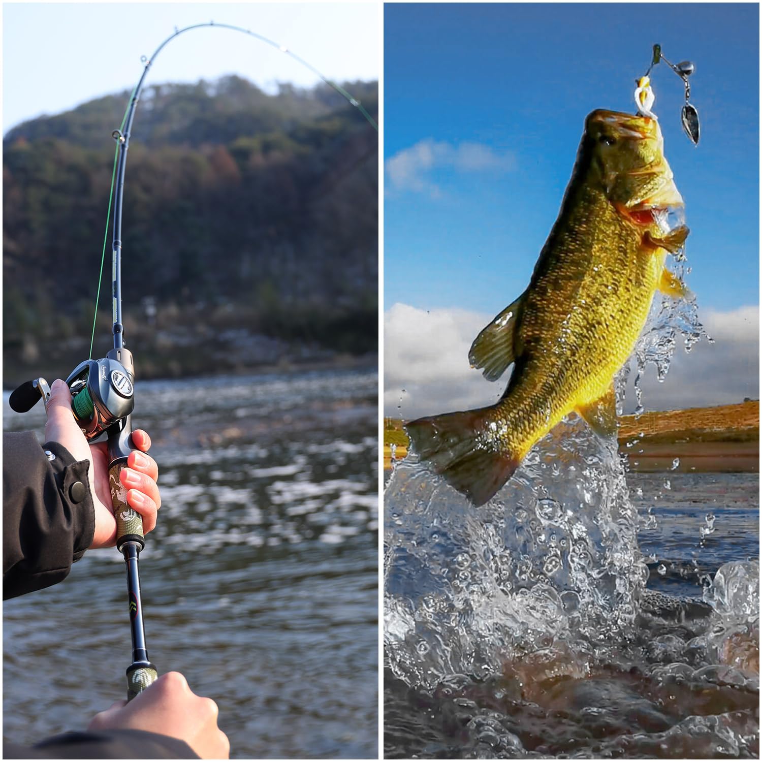 Sougayilang BD two-piece rod and reel makes a thoughtful gift for anglers.