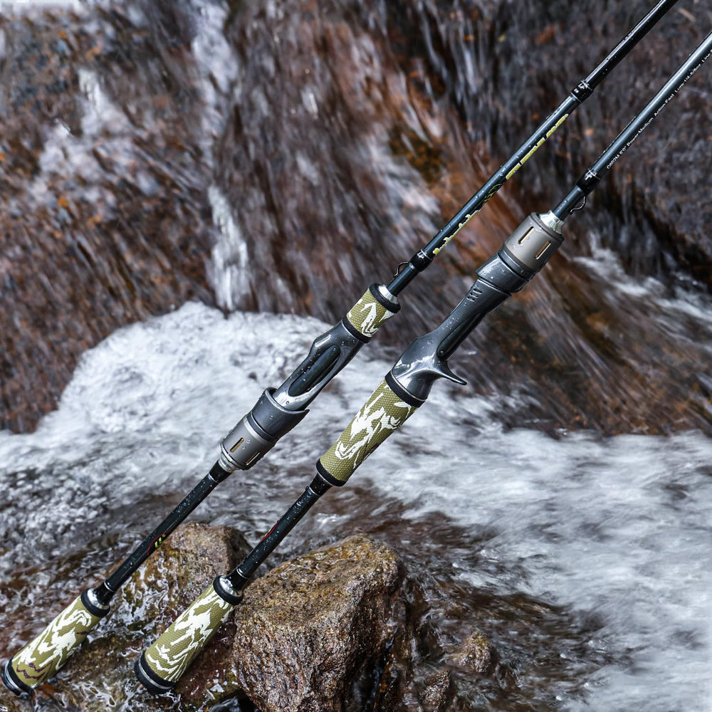 Sougayilang BD rod in action on a lake day ready for a successful catch.