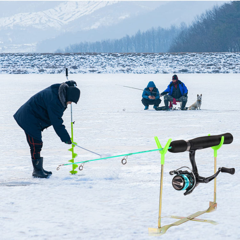 Sougayilang beginner-friendly ice kit makes learning to fish easier.