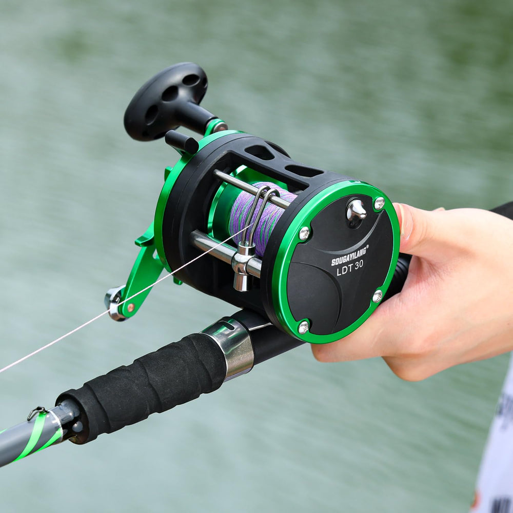 Sougayilang carbon-based drag system emphasizes smooth, adjustable drag performance.