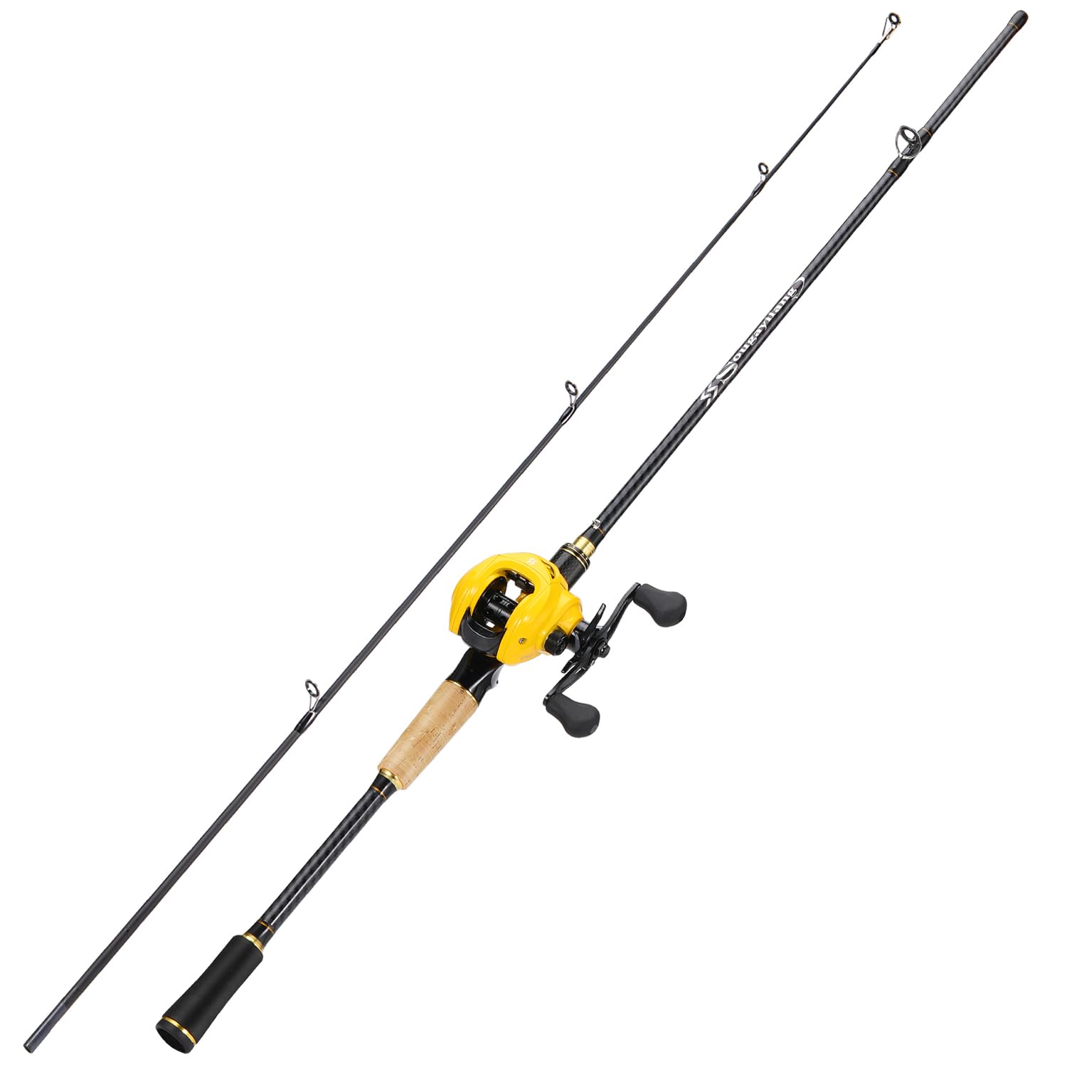 Sougayilang carbon glass rod closeup showing toughness and balanced feel
