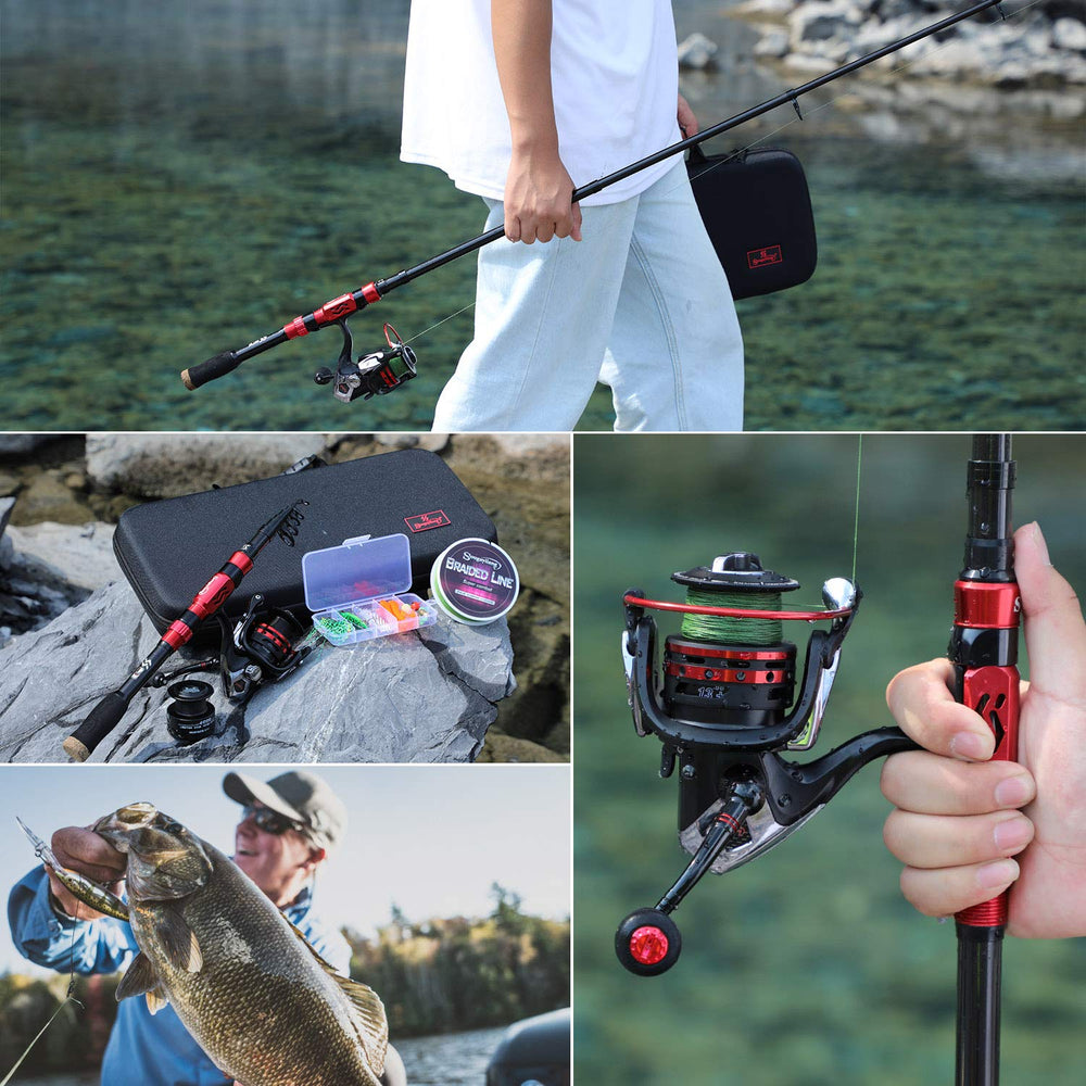 Sougayilang carrier bag keeps gear organized for travel anglers