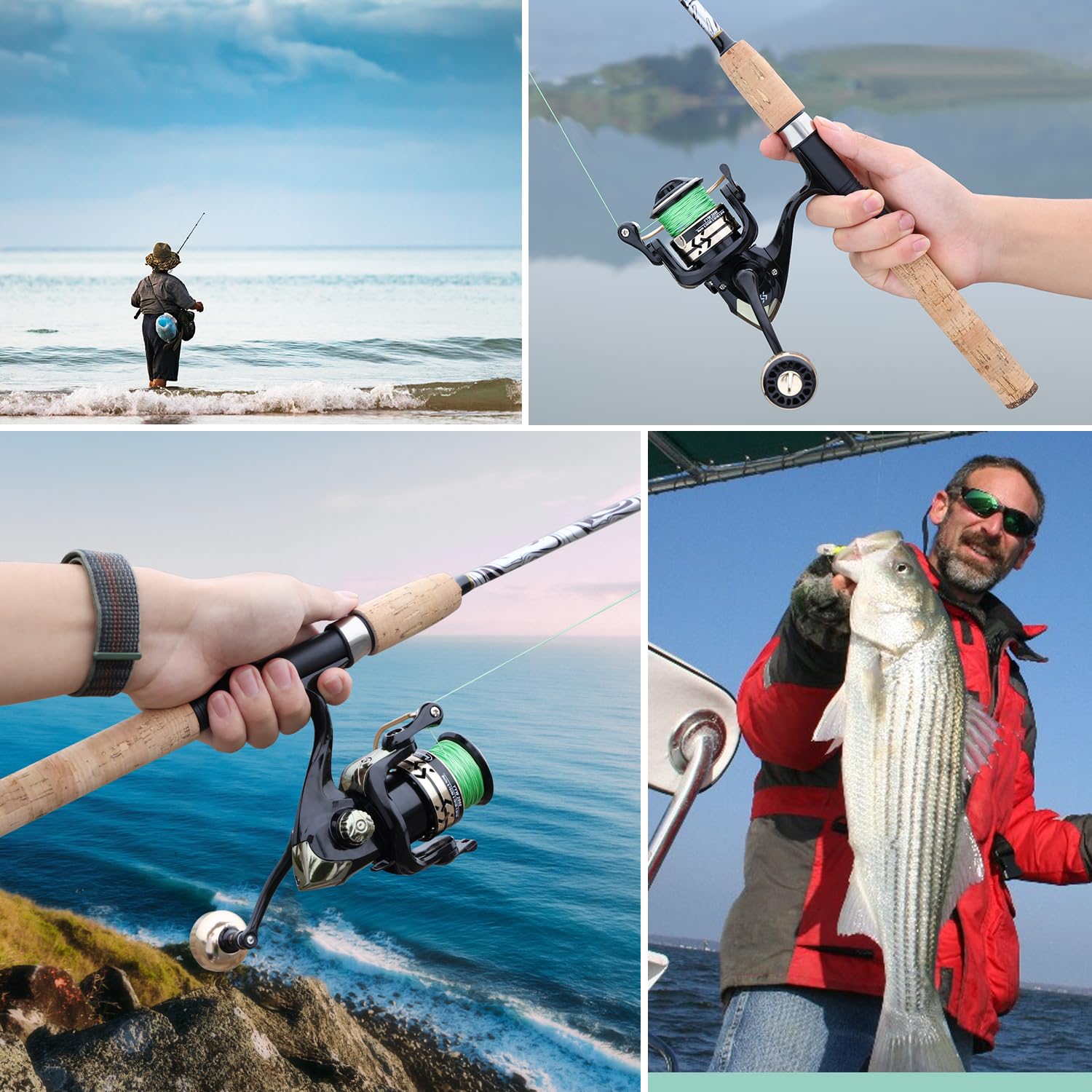 Sougayilang Chikani FS rod in action shows versatility for bass and walleye