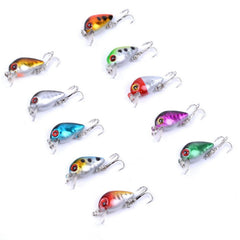 Colorful lure suitable for freshwater and saltwater fishing