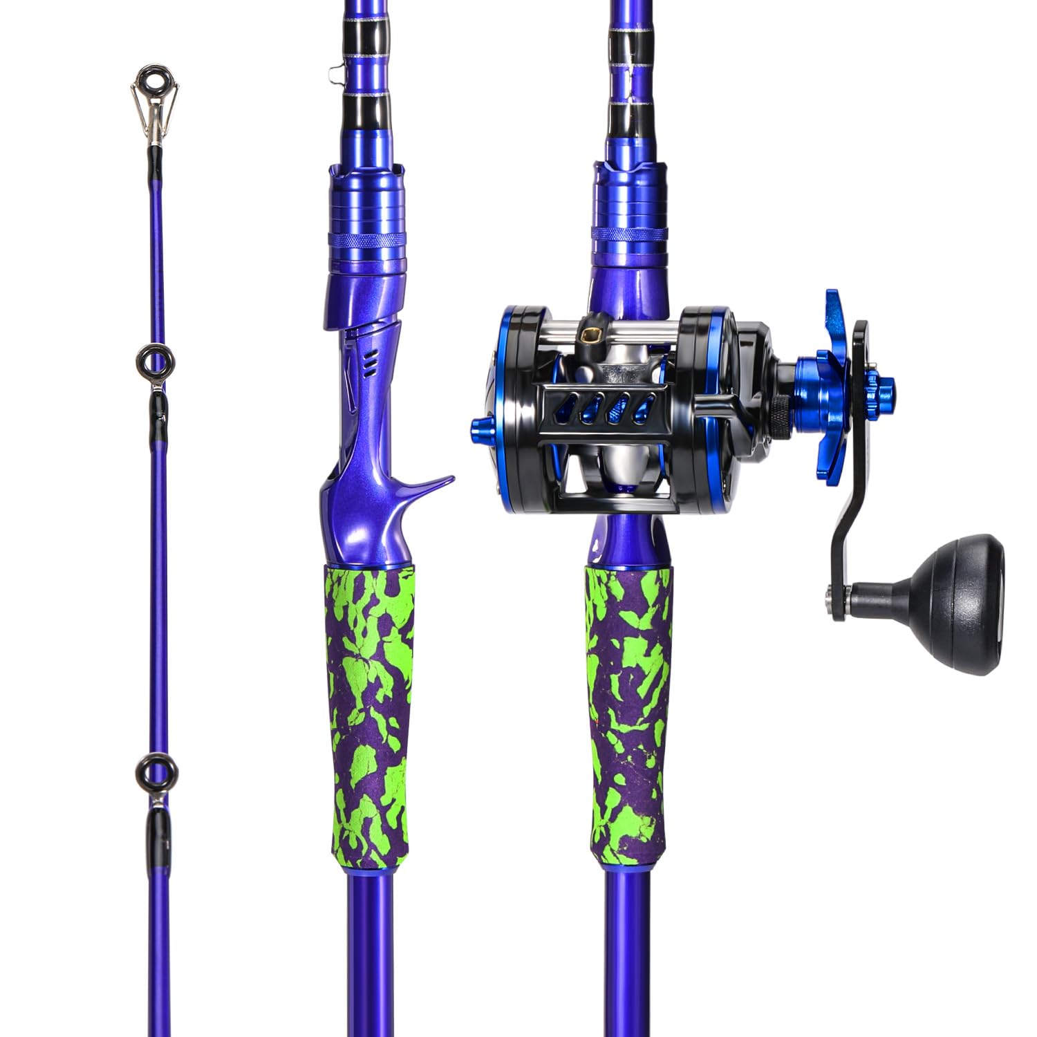 Sougayilang contoured EVA handles deliver all-day comfort during casts.