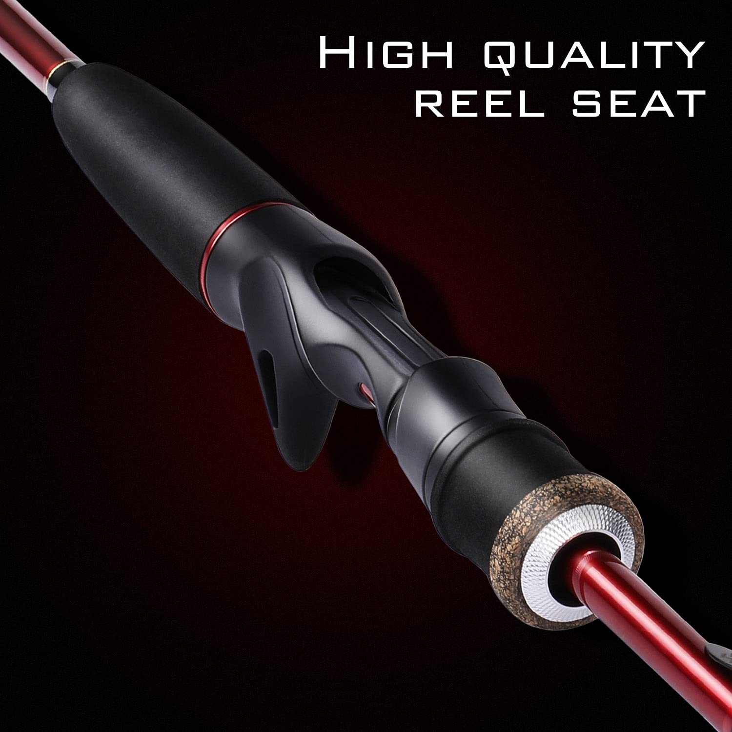 Sougayilang cork-handle close-up emphasizes comfortable, durable grip.