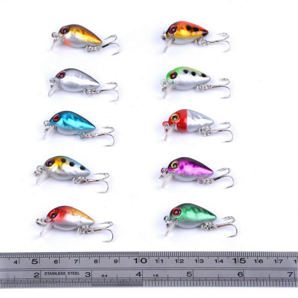 Crankbait lure with 3D eyes for lifelike appearance