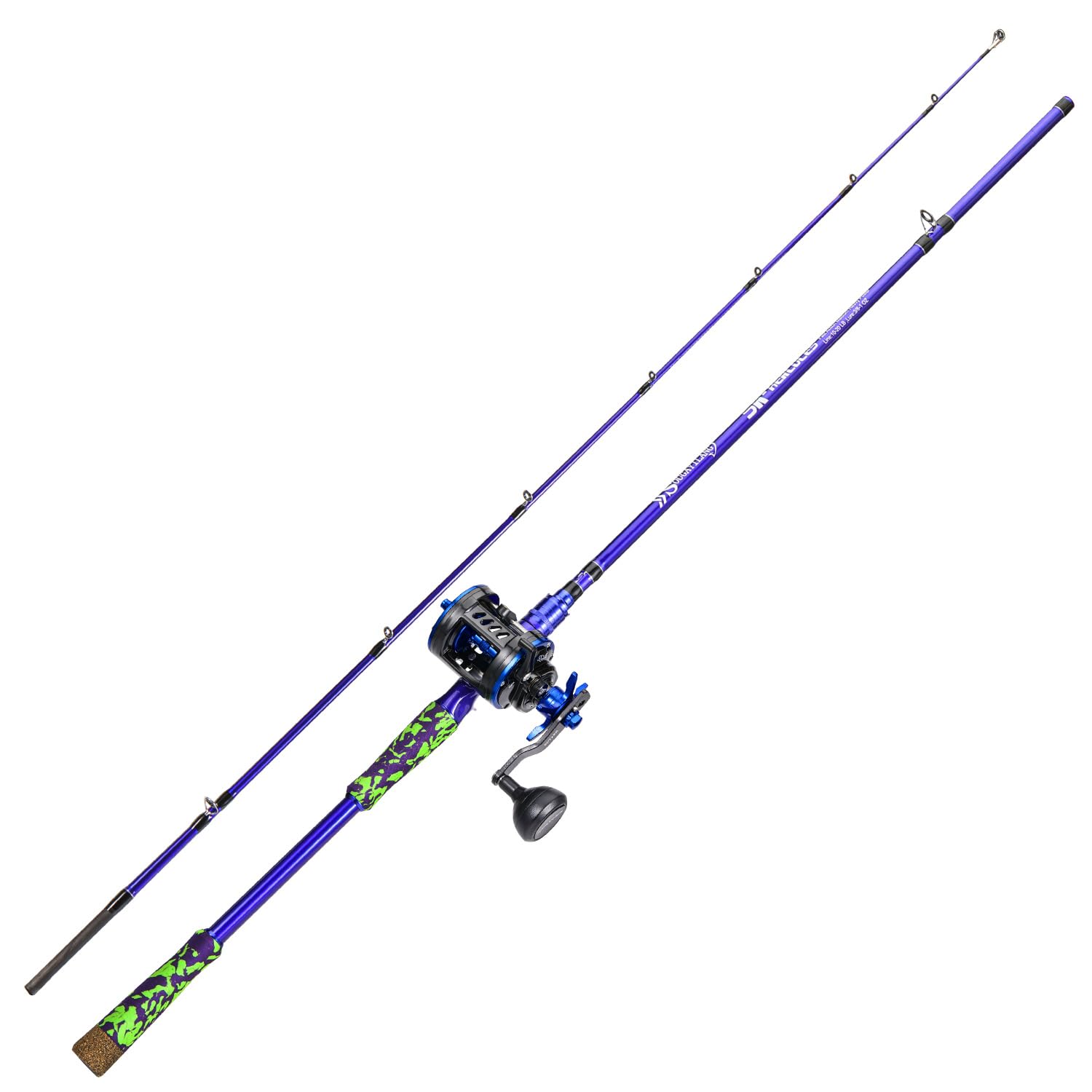 Sougayilang ECT15R trolling reel showing smooth drag for steady fights.