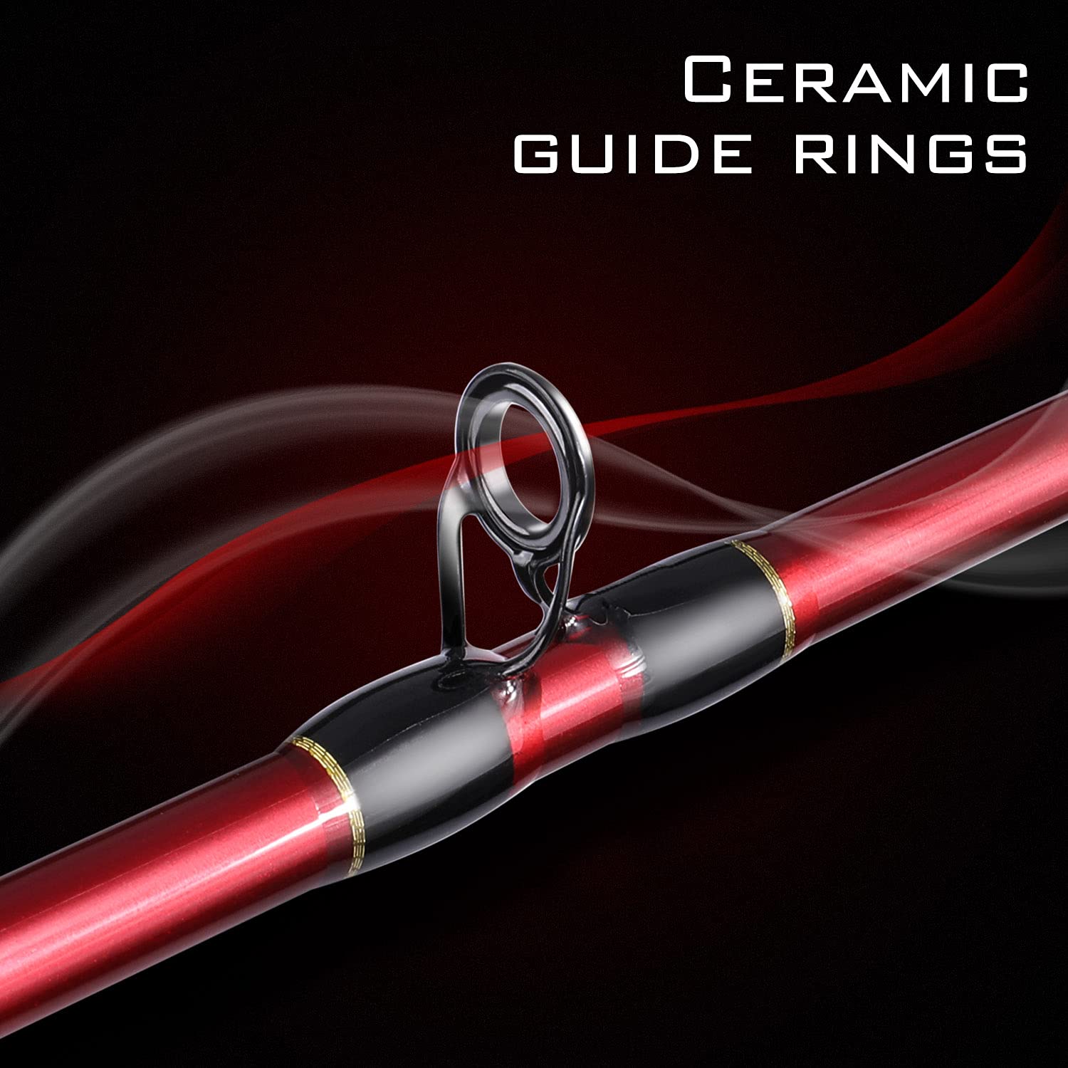 Sougayilang fast-action rod shows quick hooksets and precise control.