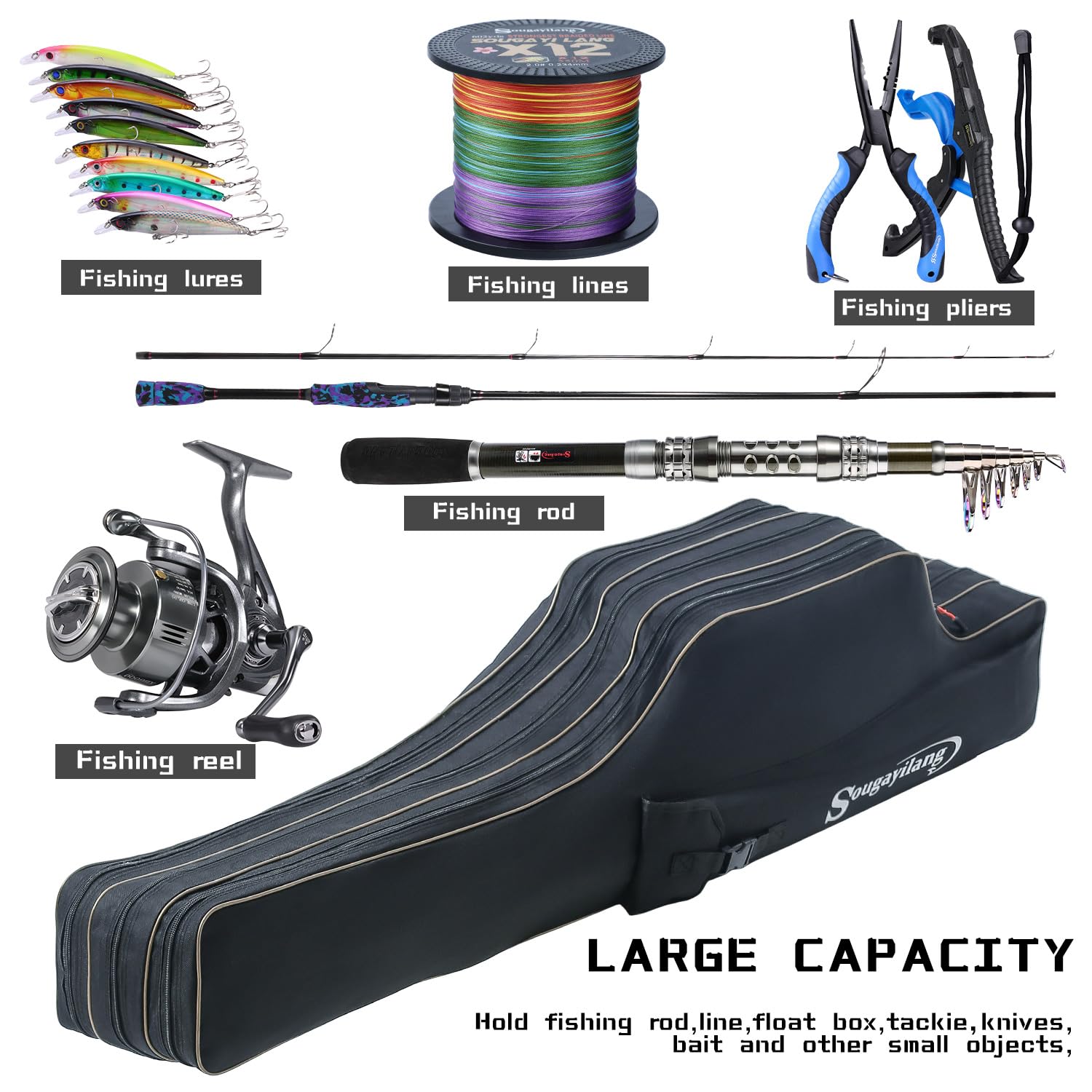 Folded, collapsible design for compact storage when not in use