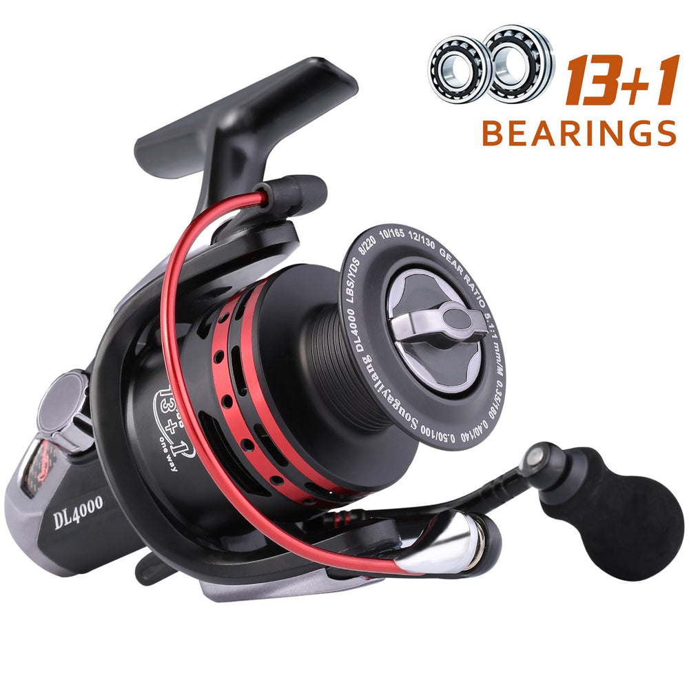 Sougayilang fishing rod combo included lures, quick-start fishing sessions.