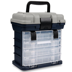 Sougayilang fishing tackle box four-layer design keeping lures organized for quick access
