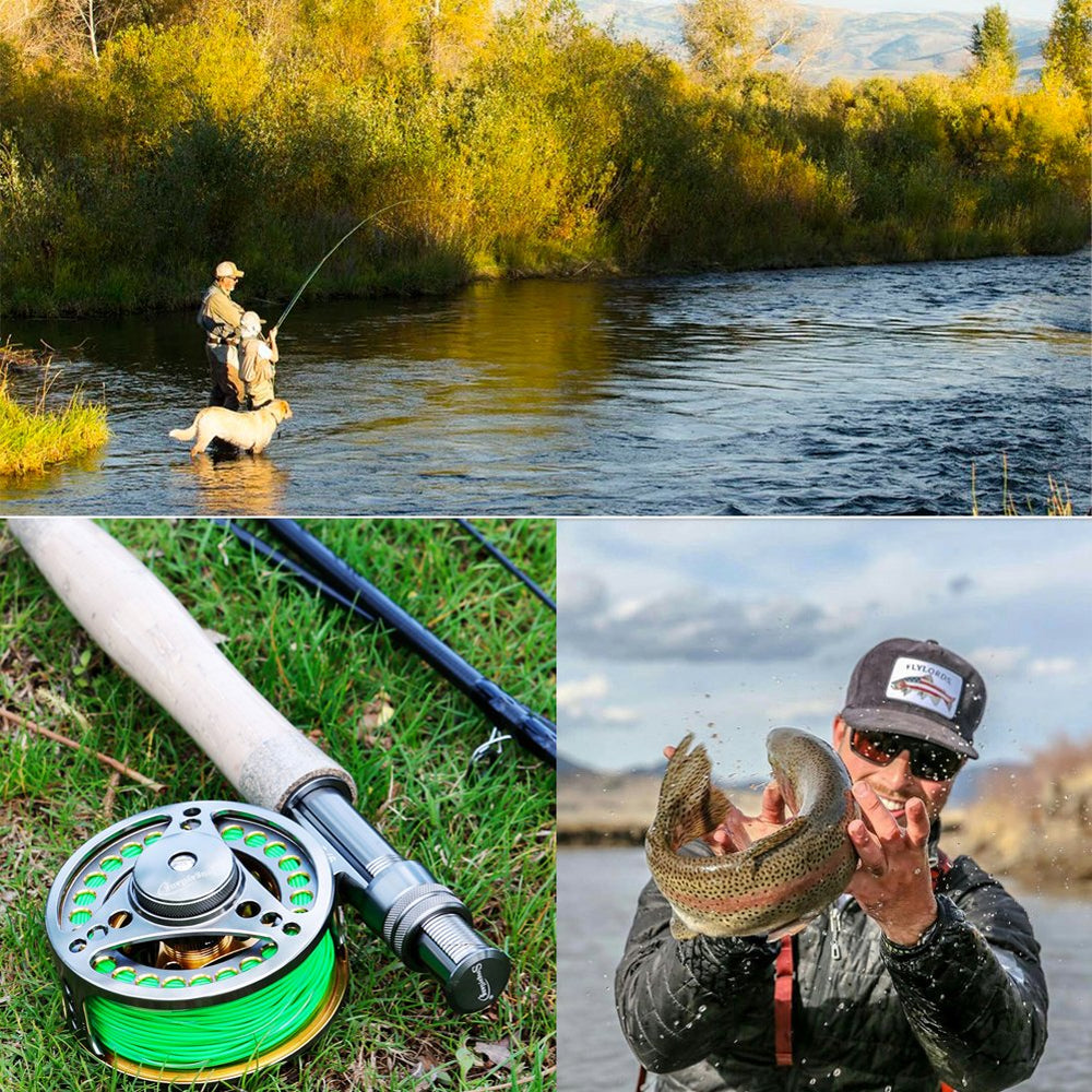Sougayilang flies box set with 12 flies for versatile river and lake fishing.