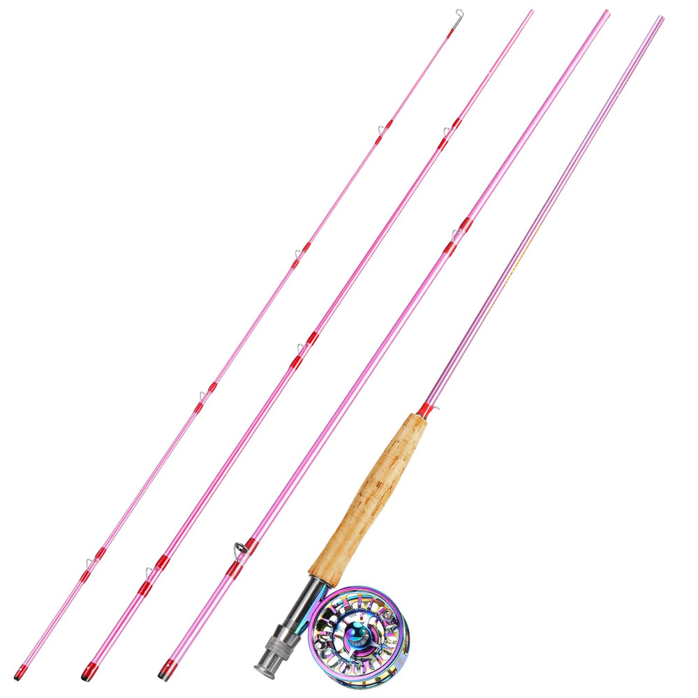 Sougayilang fly reel with smooth drag system for controlled retrieves