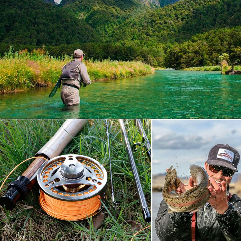 All-aluminum construction and lightweight fly reel