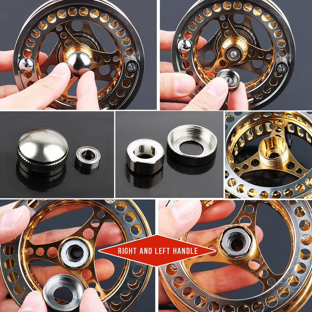 Product with reel and line setup for freshwater fishing