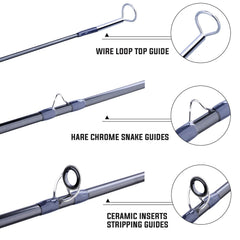 Sougayilang fly rod 7/8wt casting suitable for bass and light saltwater