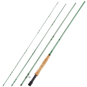 Sougayilang fly rod cork handle close-up showing secure grip for all-day casting.