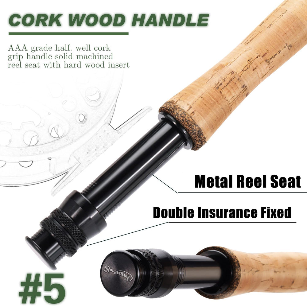 Sougayilang rod handles freshwater and light saltwater scenarios with ease.