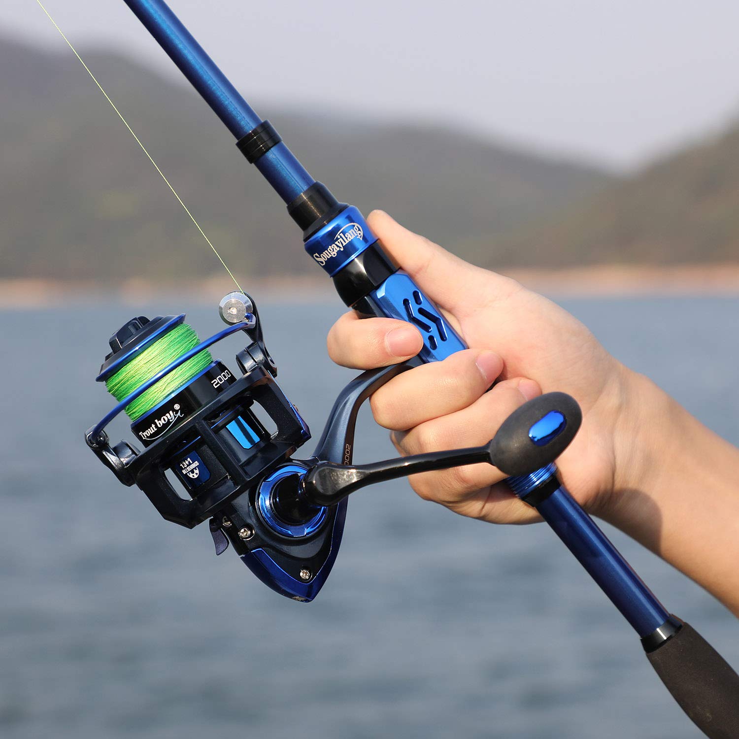 Sougayilang versatile for bass and trout in freshwater and inshore saltwater.