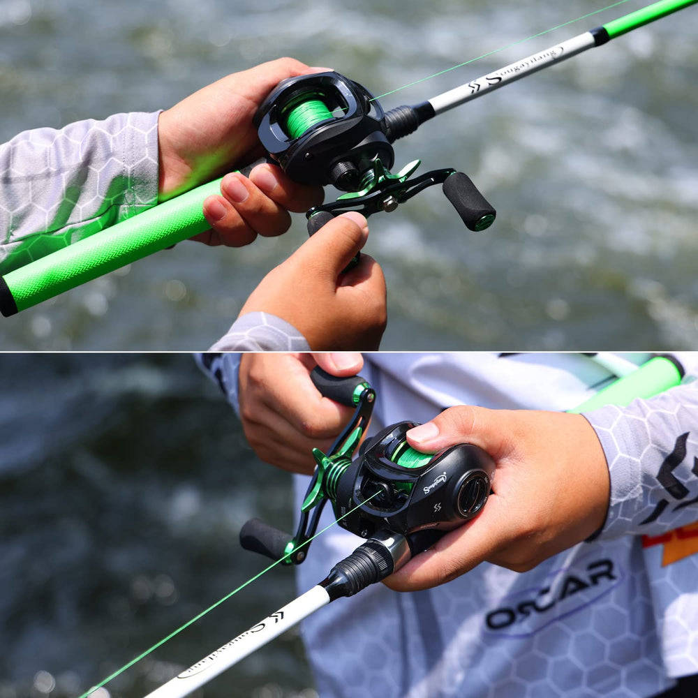 Sougayilang gift-ready fishing rod and reel combo