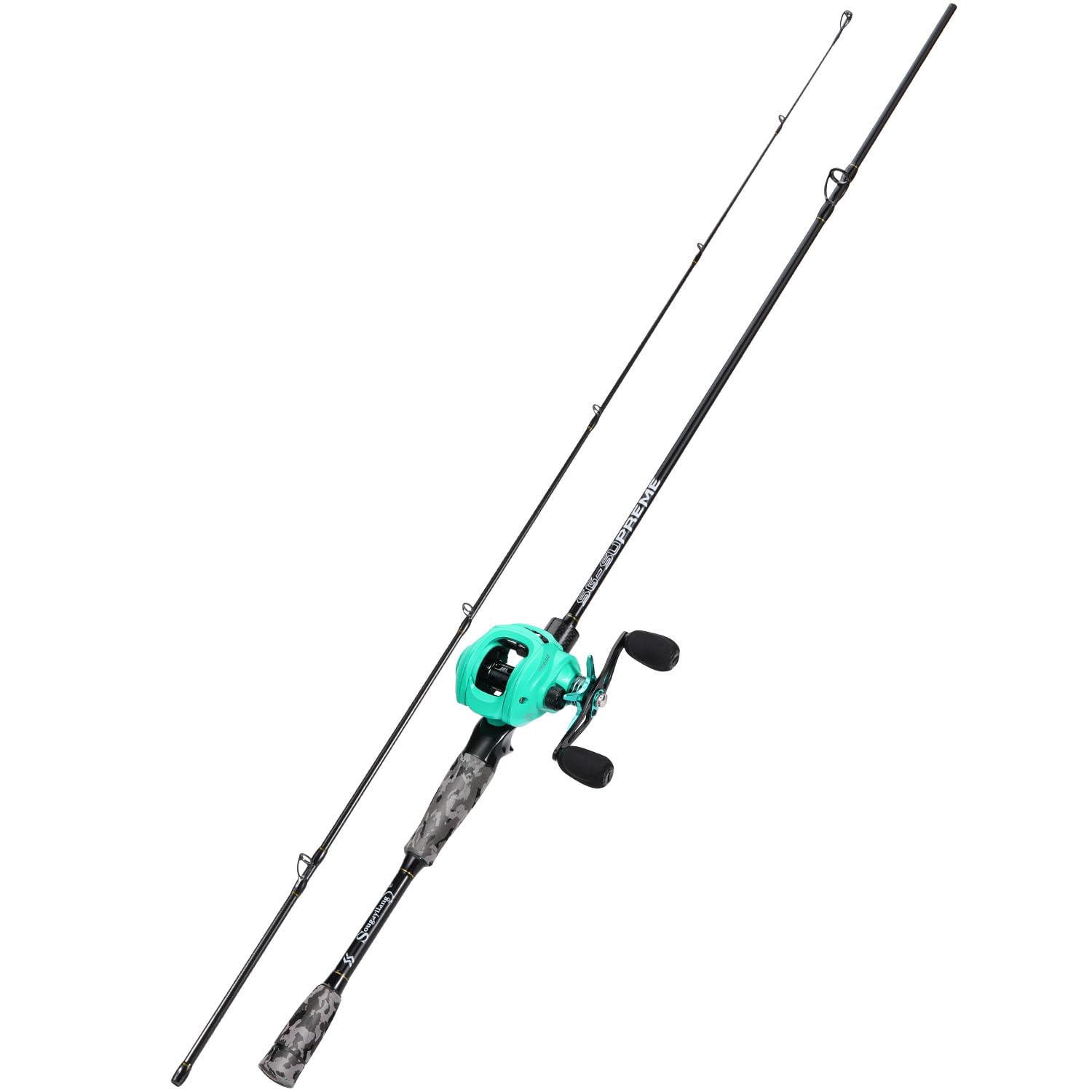 Sougayilang graphite-blank rod close-up highlighting sensitivity for precise casts