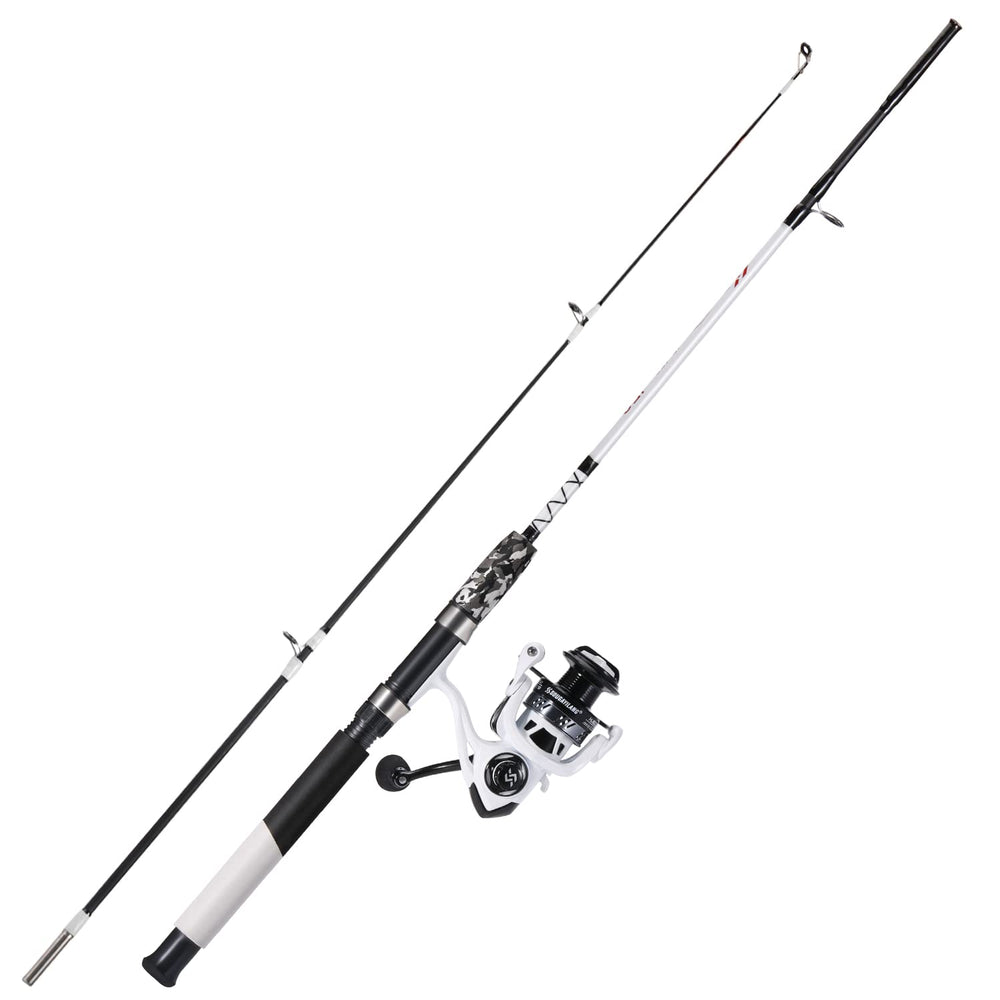 Sougayilang graphite and fiberglass rod assembly showcases durable, sensitive action.