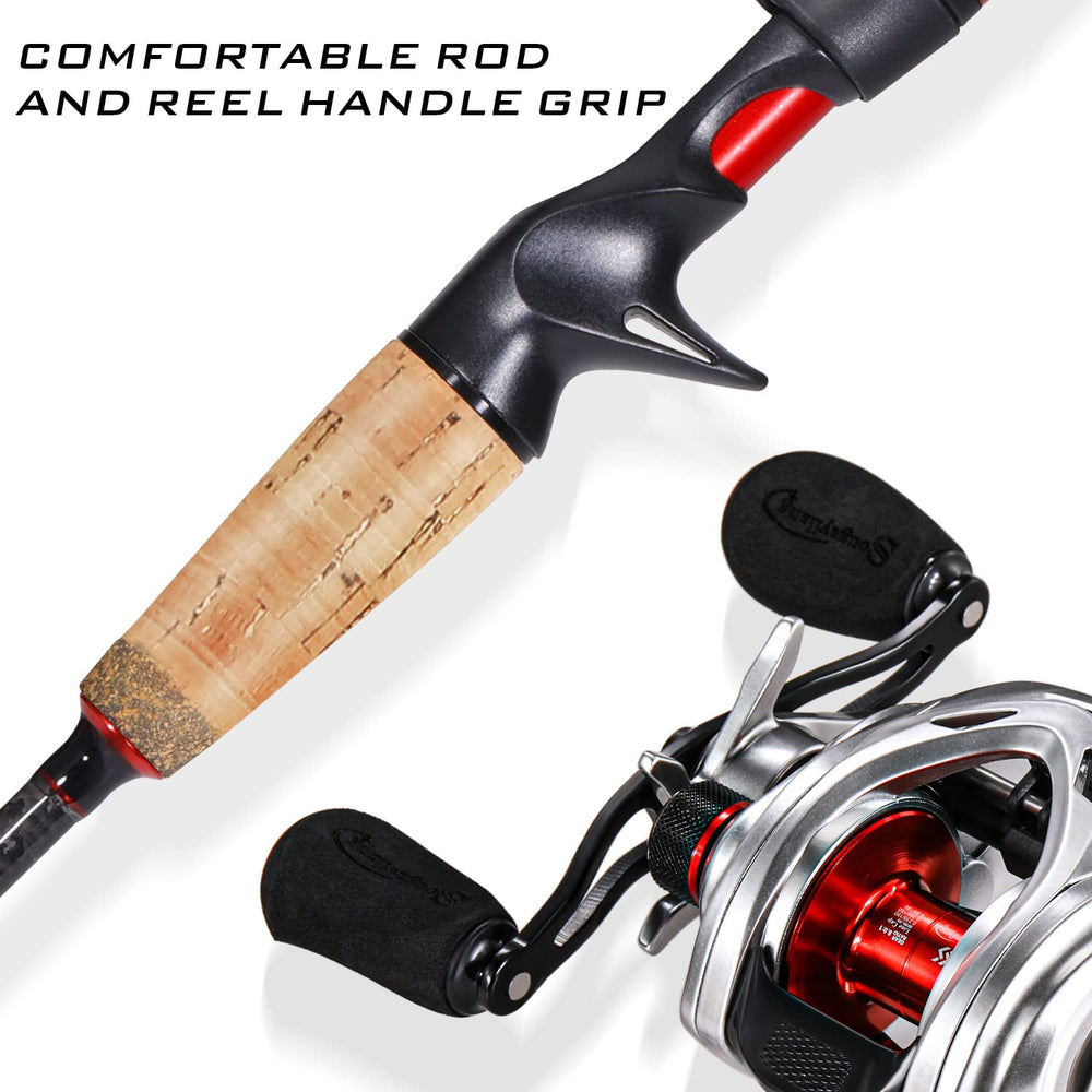 Sougayilang graphite-infused reel frame emphasizes lightweight performance.
