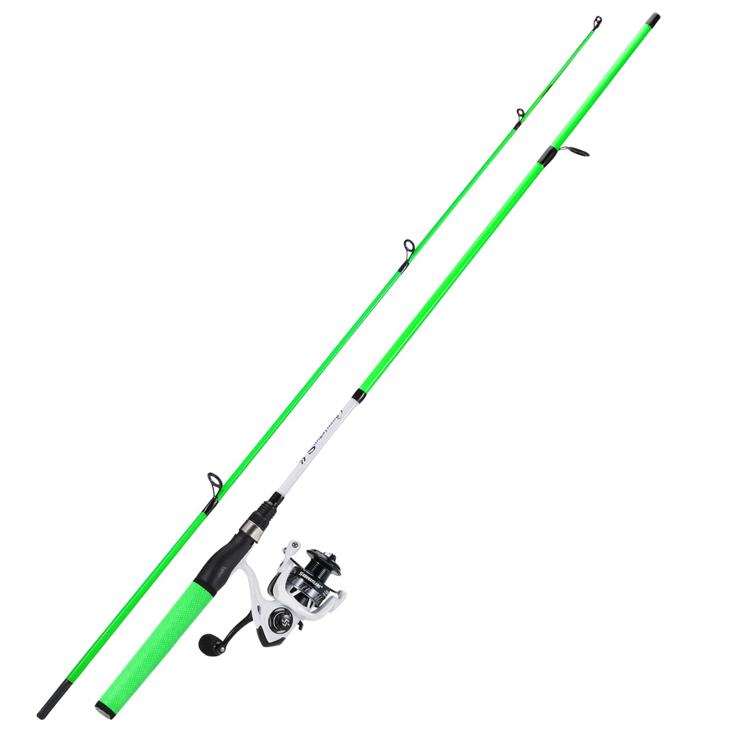 Sougayilang HJB2000 spinning reel closeup highlighting smooth retrieve and durable build.