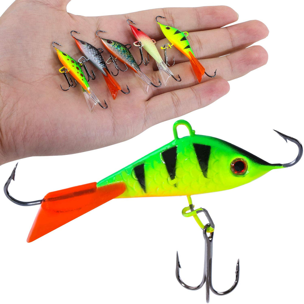 Sougayilang ice fishing lure Type 2 – 2.87in, 0.25oz