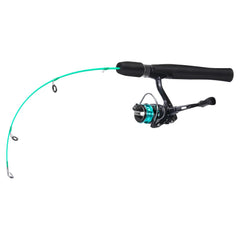 Sougayilang ice fishing rod and reel combo for beginners on icy waters.