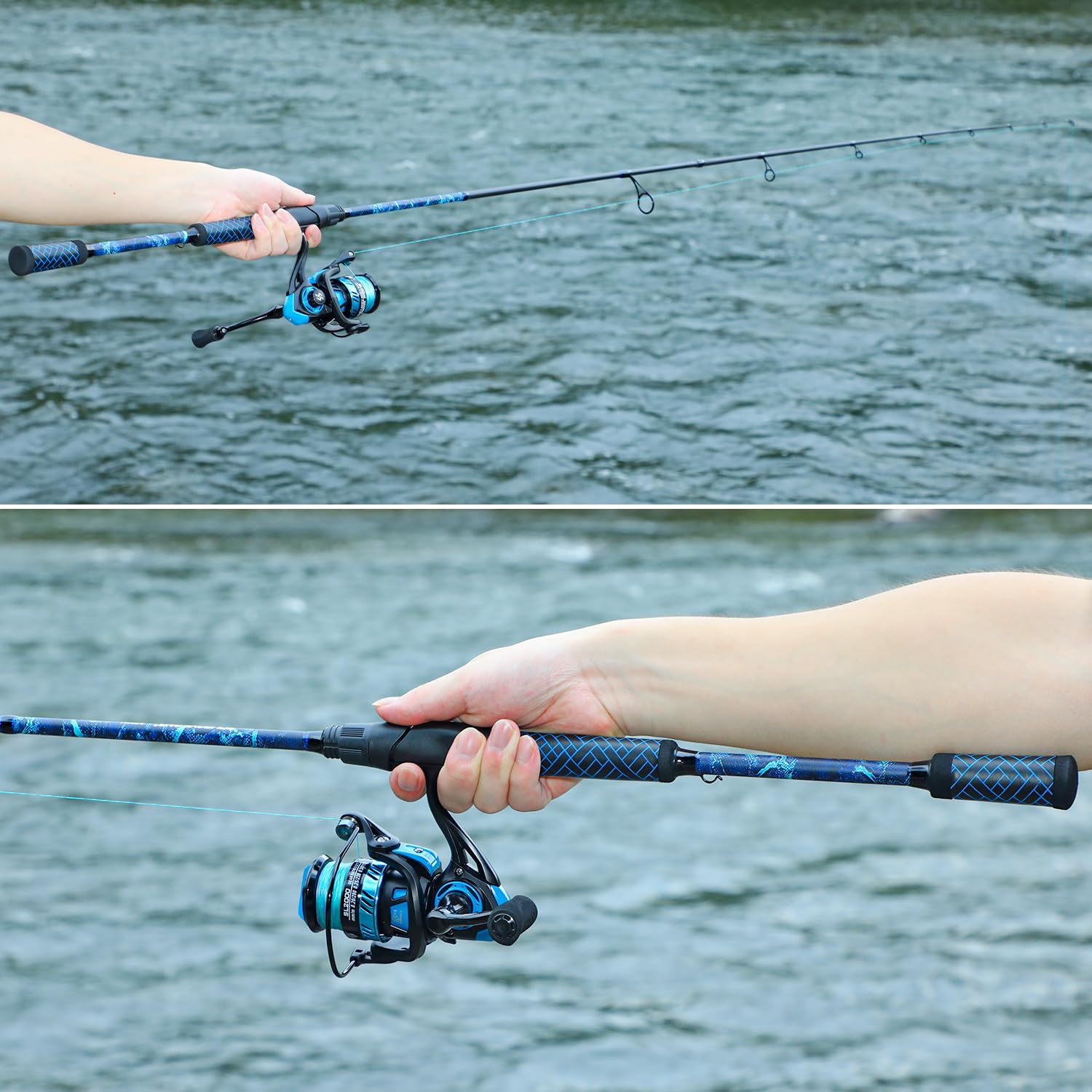 Versatile Sougayilang IM7 rod for spinning and casting