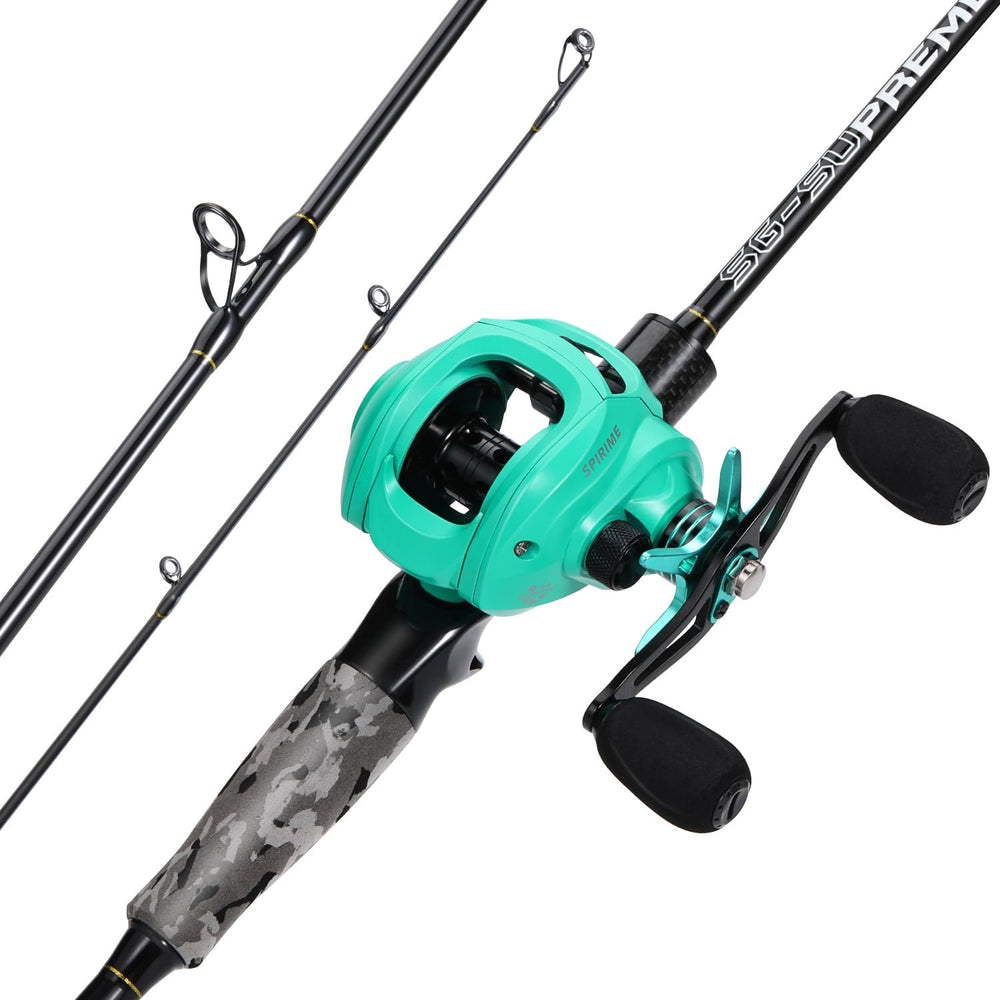 Sougayilang combo in-action with angler demonstrates versatile fishing setup