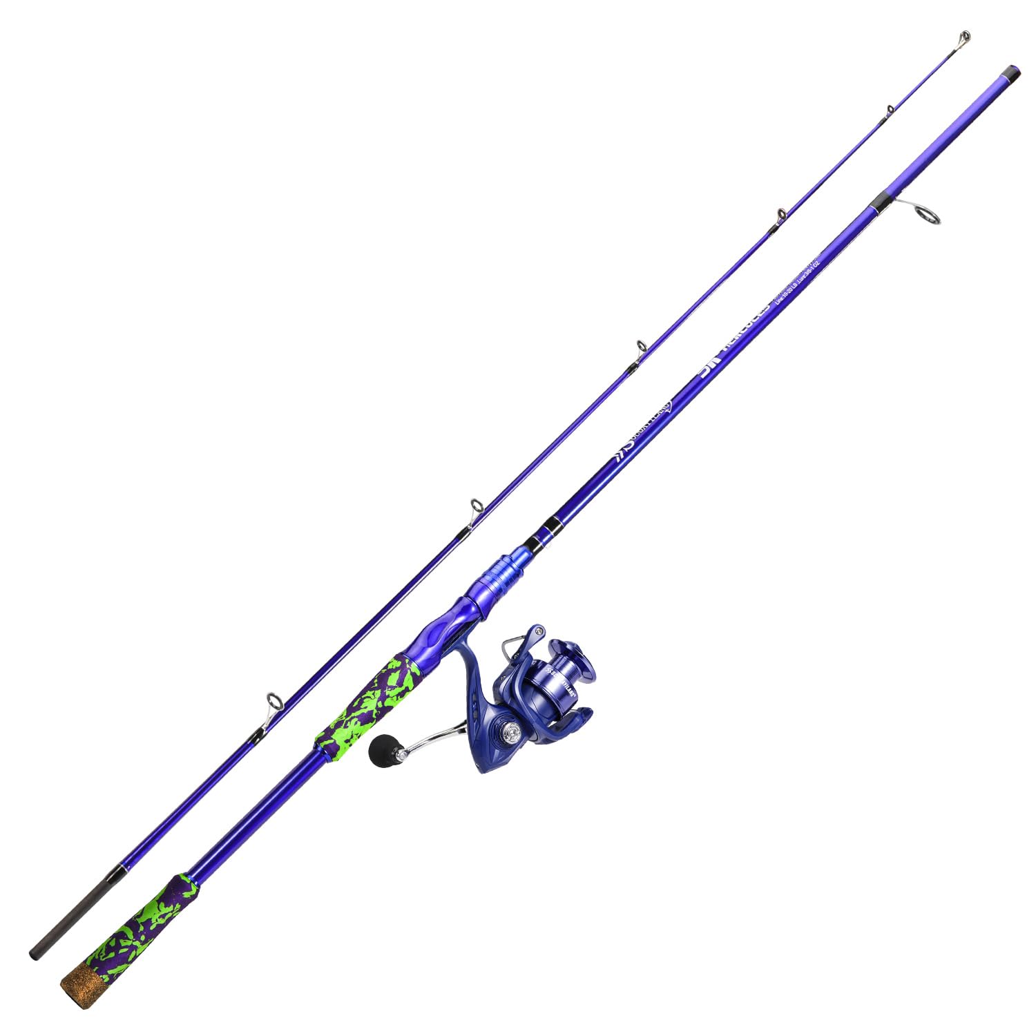 Sougayilang 4000 reel paired with the 7ft rod delivers smooth retrieves.