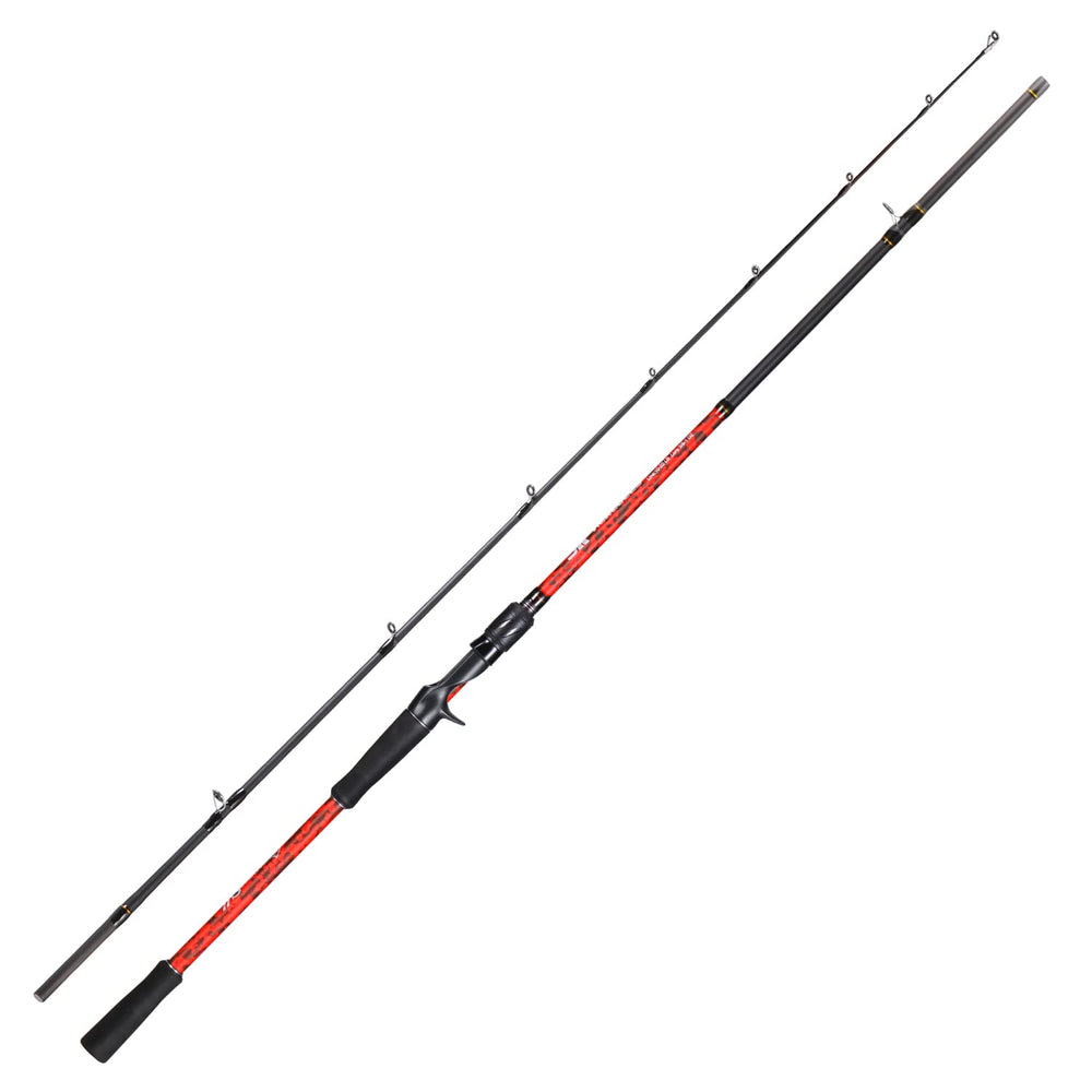 Sougayilang inshore saltwater casting-rod with AAA cork handle delivers steady grip during redfish battles