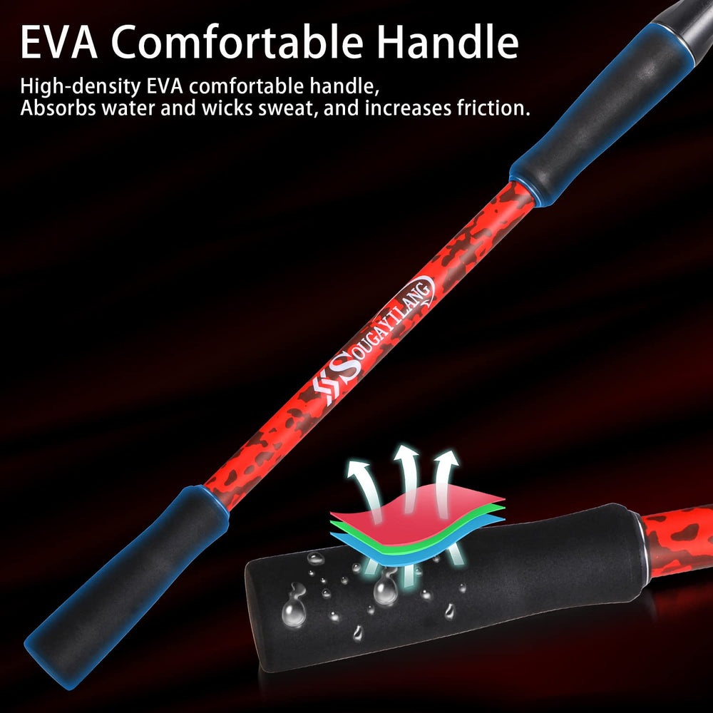 Sougayilang inshore casting-rod design balances power and sensitivity for varied inshore bites