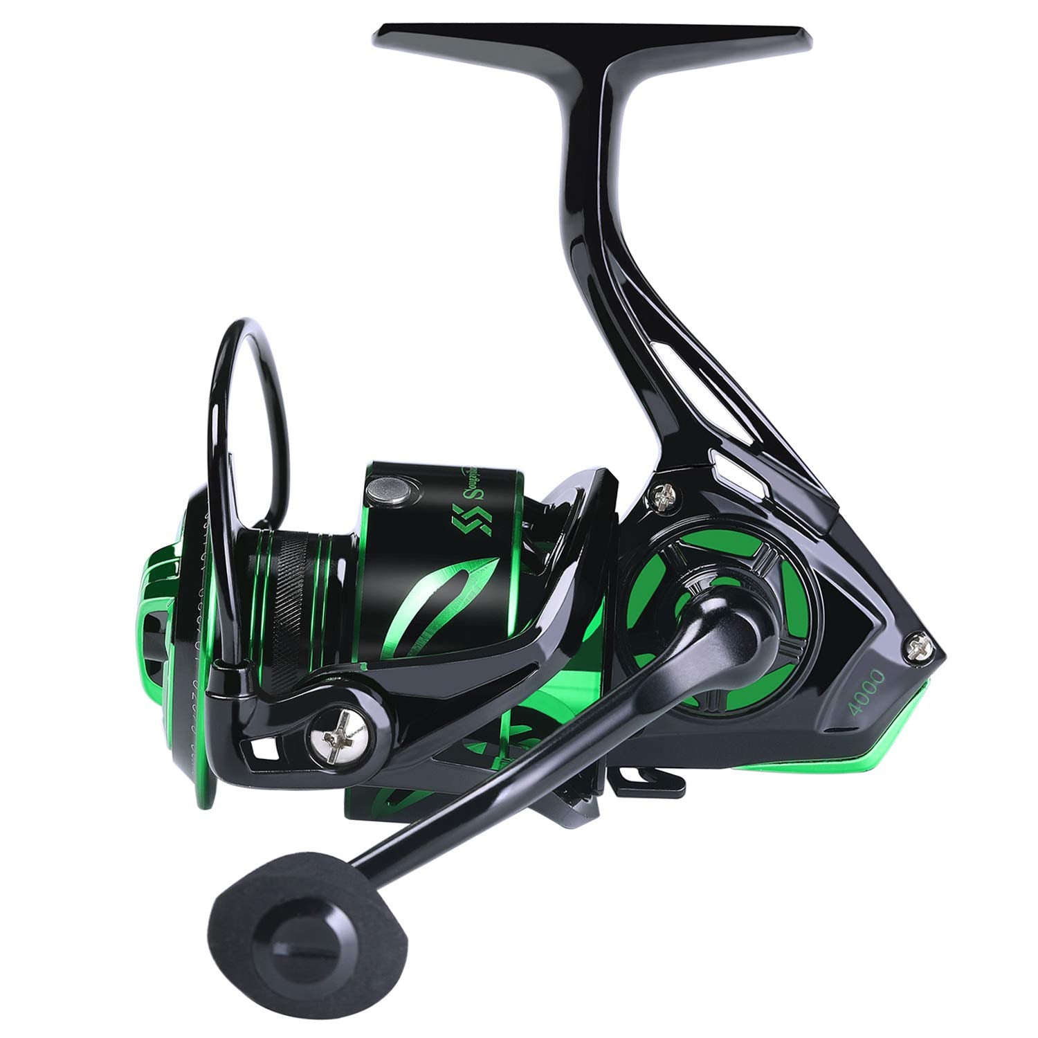 All-aluminum spool and carbon fiber drag system on Sougayilang reel