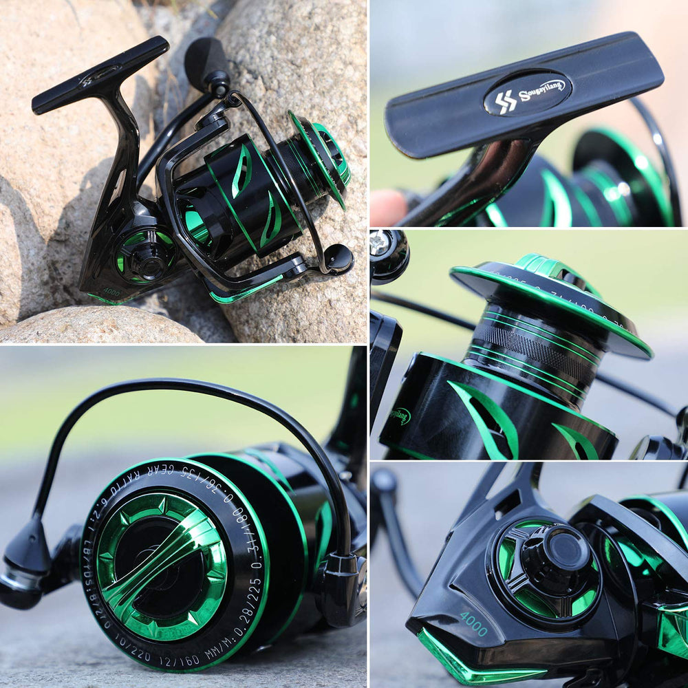 Ready-to-use Sougayilang inshore spinning reel for fishing