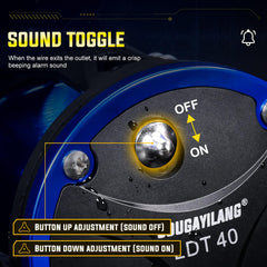 Sougayilang LDT40 drag control dial demonstrates precise drag adjustment.
