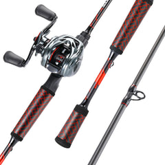 Sougayilang left-hand baitcasting reel visual focus: smooth casting comfort.