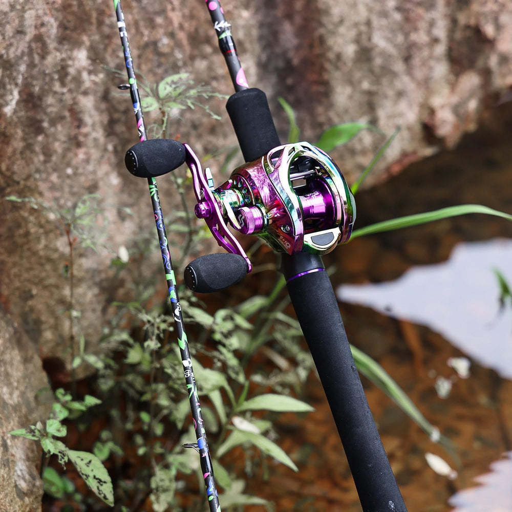 Sougayilang left-handed reel setup suits left-handed anglers for comfortable control.